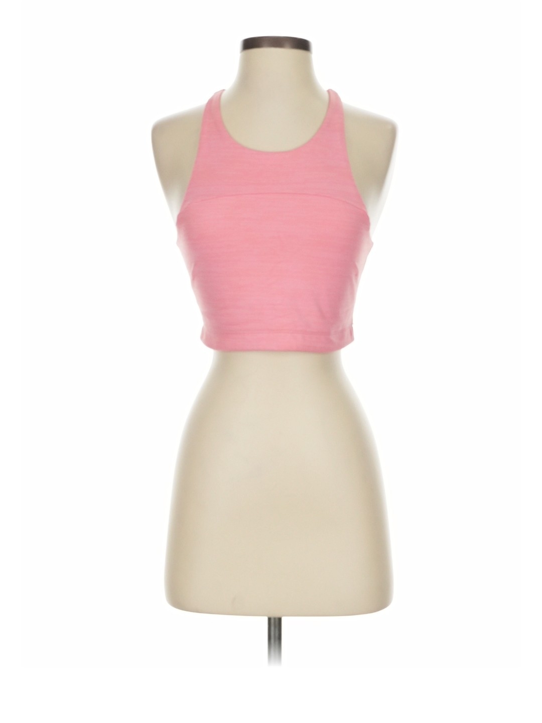 Outdoor Voices Techsweat Pink Racerback Crop Top